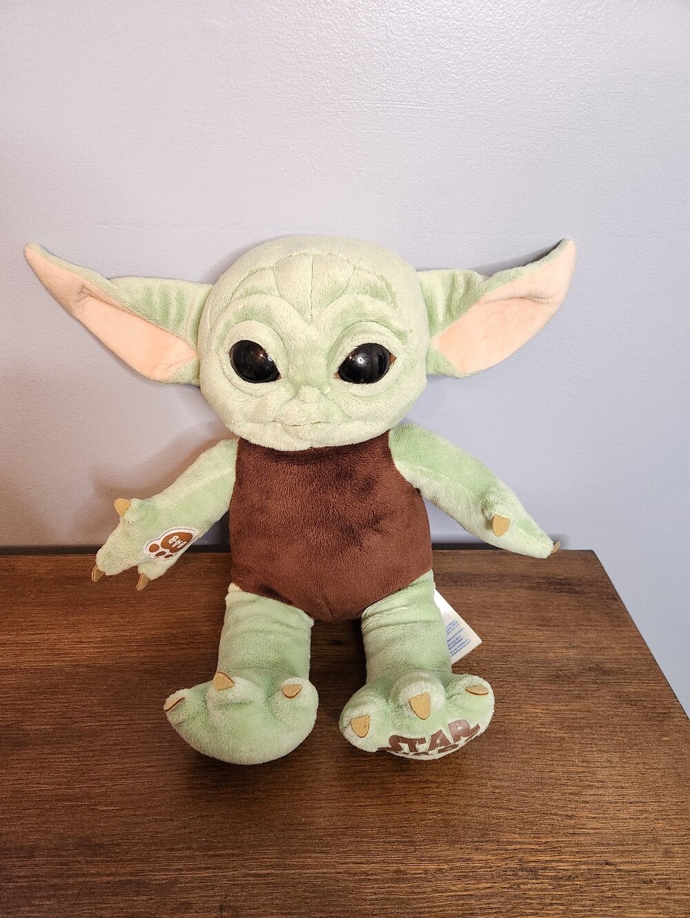 Grogu Build A Bear Baby Yoda The Child Stuffed Plush 14in Tall Mandalorian Star